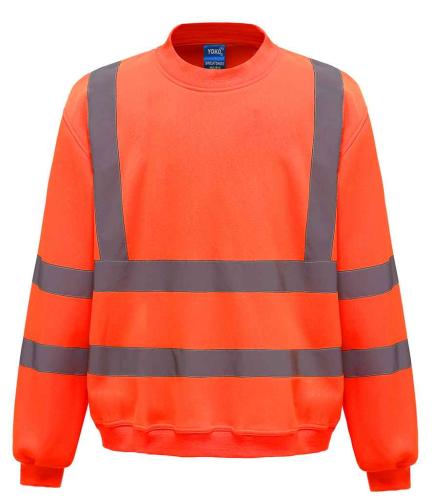 Yoko Hi-Vis Sweatshirt - BLK - 3XL